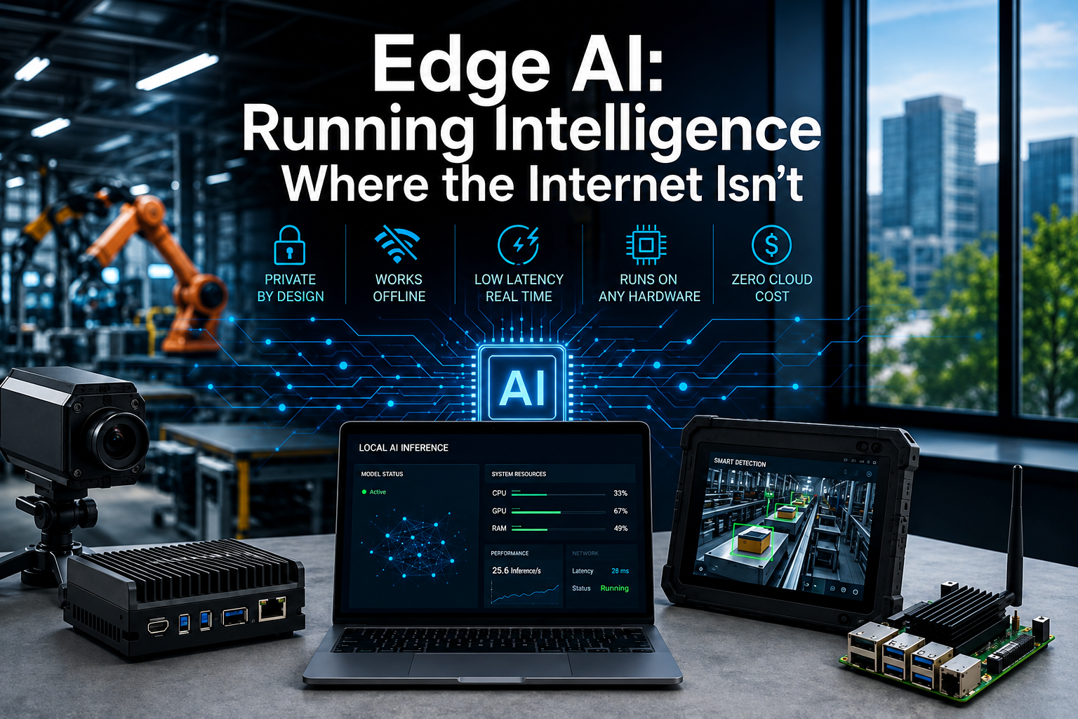 Edge AI: Running Intelligence Where the Internet Isn’t